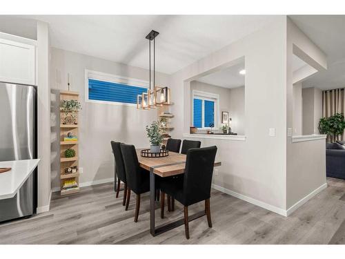 125 Dawson Drive, Chestermere, AB - Indoor Photo Showing Dining Room