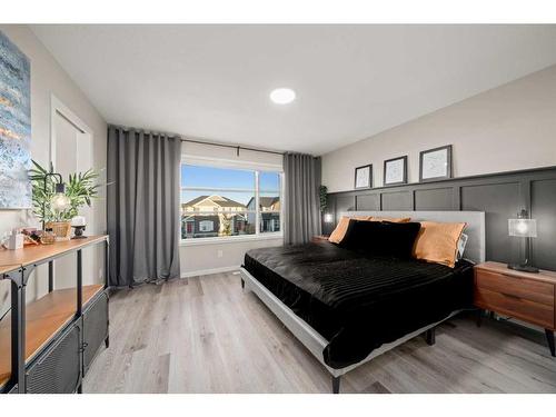 125 Dawson Drive, Chestermere, AB - Indoor Photo Showing Bedroom