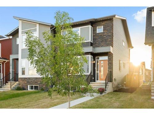 125 Dawson Drive, Chestermere, AB - Outdoor With Facade