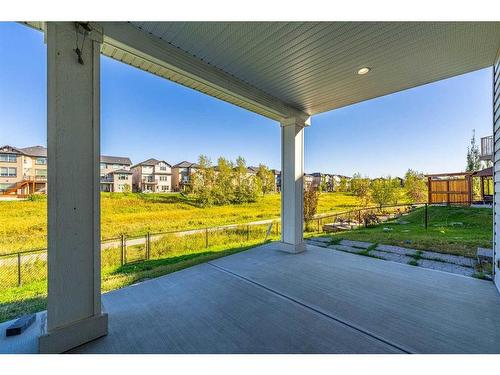 34 Panton Bay Nw, Calgary, AB - Outdoor With Deck Patio Veranda With View With Exterior