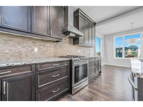 34 Panton Bay Nw, Calgary, AB - Indoor Photo Showing Kitchen With Upgraded Kitchen