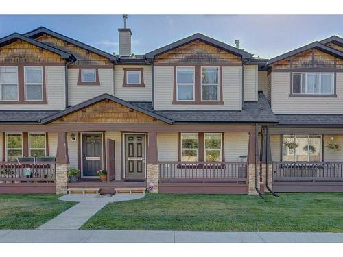 198 Panatella Park Nw, Calgary, AB - Outdoor With Deck Patio Veranda With Facade