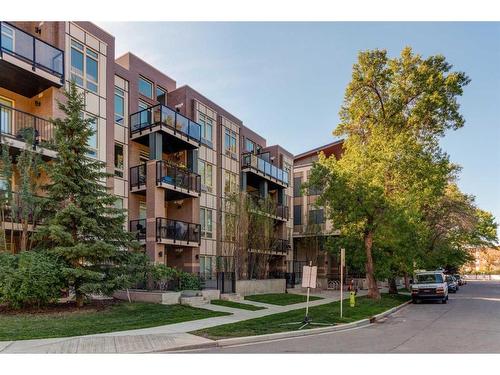 207-823 5 Avenue Nw, Calgary, AB - Outdoor With Balcony