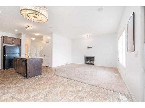 58 Sage Berry Way Nw, Calgary, AB - Indoor With Fireplace