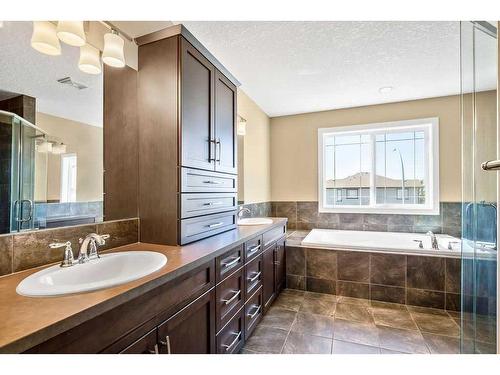 60 Westmount Way, Okotoks, AB - Indoor Photo Showing Bathroom