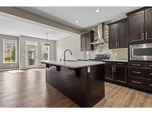 91 Nolancrest Circle Nw, Calgary, AB - Indoor Photo Showing Kitchen With Upgraded Kitchen