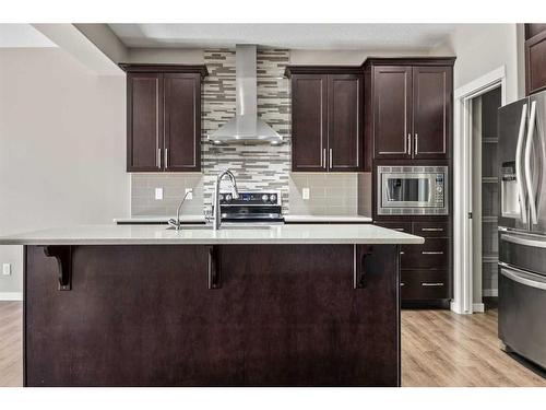 91 Nolancrest Circle Nw, Calgary, AB - Indoor Photo Showing Kitchen With Upgraded Kitchen