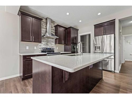 91 Nolancrest Circle Nw, Calgary, AB - Indoor Photo Showing Kitchen With Upgraded Kitchen