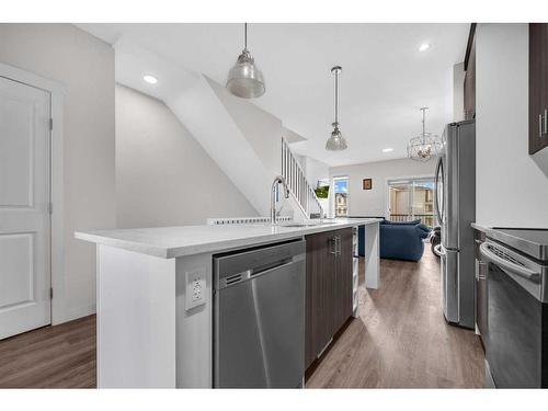 104-95 Skyview Close Ne, Calgary, AB - Indoor Photo Showing Kitchen With Stainless Steel Kitchen