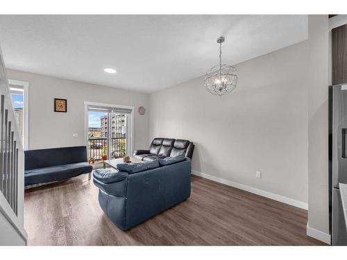 104-95 Skyview Close Ne, Calgary, AB - Indoor Photo Showing Living Room