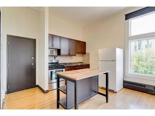 209-812 8 Street Se, Calgary, AB - Indoor Photo Showing Kitchen