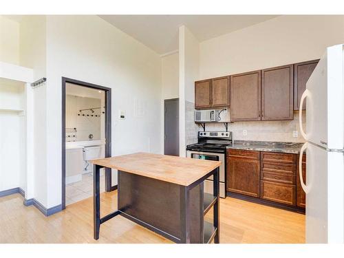 209-812 8 Street Se, Calgary, AB - Indoor Photo Showing Kitchen