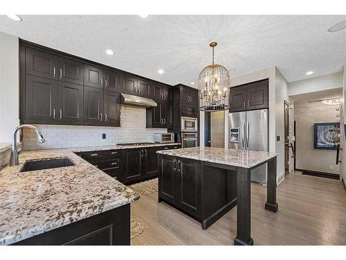 1026 Evanston Drive Nw, Calgary, AB - Indoor Photo Showing Kitchen With Stainless Steel Kitchen With Upgraded Kitchen