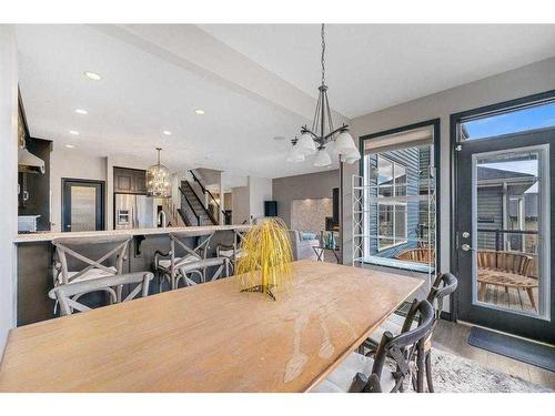 1026 Evanston Drive Nw, Calgary, AB - Indoor Photo Showing Dining Room