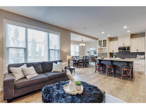 1212 Brightoncrest Common Se, Calgary, AB - Indoor Photo Showing Living Room