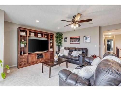 1212 Brightoncrest Common Se, Calgary, AB - Indoor Photo Showing Living Room