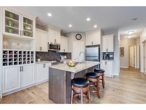 1212 Brightoncrest Common Se, Calgary, AB - Indoor Photo Showing Kitchen With Upgraded Kitchen