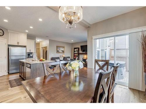 1212 Brightoncrest Common Se, Calgary, AB - Indoor Photo Showing Dining Room