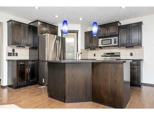 415 Cranston Drive Se, Calgary, AB - Indoor Photo Showing Kitchen With Stainless Steel Kitchen With Upgraded Kitchen