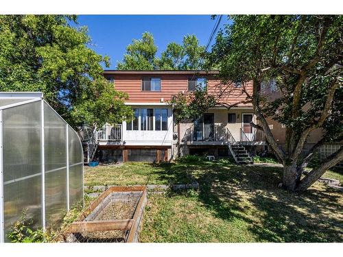 2419 7 Avenue Nw, Calgary, AB - Outdoor With Deck Patio Veranda