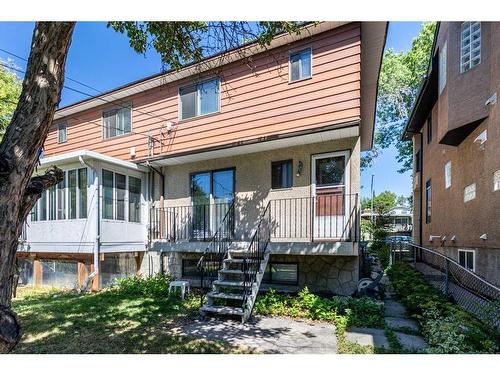 2419 7 Avenue Nw, Calgary, AB - Outdoor With Deck Patio Veranda