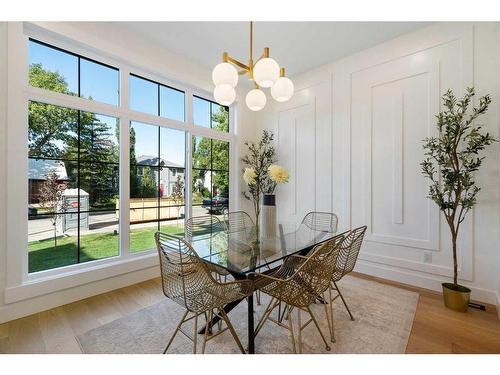 1112A Regent Crescent Ne, Calgary, AB - Indoor Photo Showing Dining Room