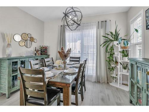 123-30 Cornerstone Manor Ne, Calgary, AB - Indoor Photo Showing Dining Room