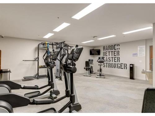 330-88 9 Street Ne, Calgary, AB - Indoor Photo Showing Gym Room