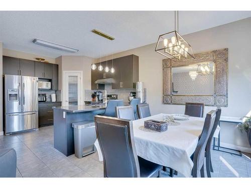 23 Everwoods Park Sw, Calgary, AB - Indoor Photo Showing Dining Room