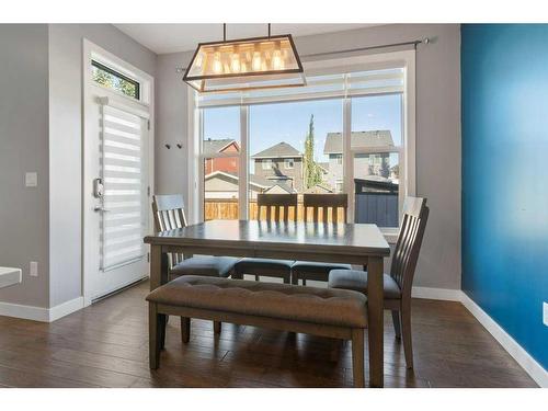 138 Baywater Way Sw, Airdrie, AB - Indoor Photo Showing Dining Room