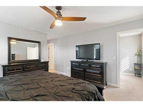 138 Baywater Way Sw, Airdrie, AB - Indoor Photo Showing Bedroom