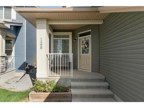 138 Baywater Way Sw, Airdrie, AB - Outdoor With Deck Patio Veranda