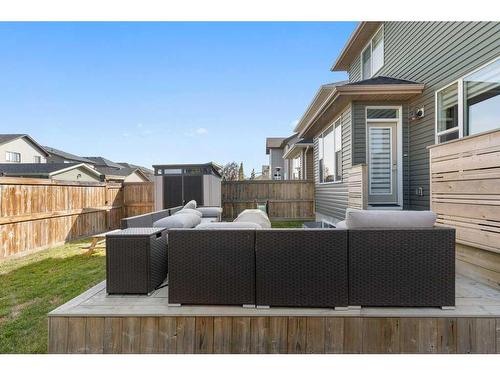 138 Baywater Way Sw, Airdrie, AB - Outdoor With Deck Patio Veranda With Exterior