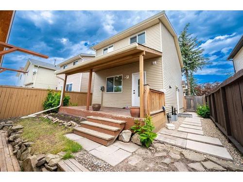 132 Castlegreen Close Ne, Calgary, AB - Outdoor With Deck Patio Veranda