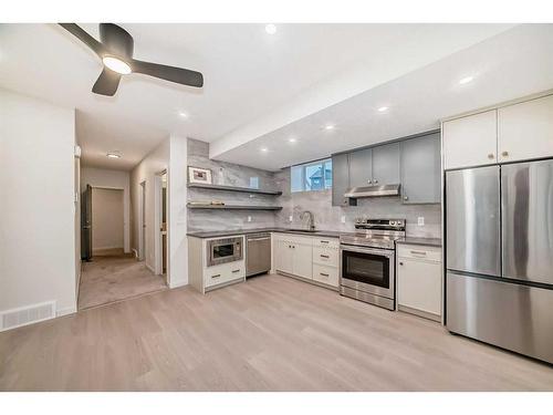 263 Aquila Way Nw, Calgary, AB - Indoor Photo Showing Kitchen With Stainless Steel Kitchen