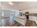 325 Baneberry Way Sw, Airdrie, AB  - Indoor Photo Showing Kitchen With Stainless Steel Kitchen With Upgraded Kitchen 