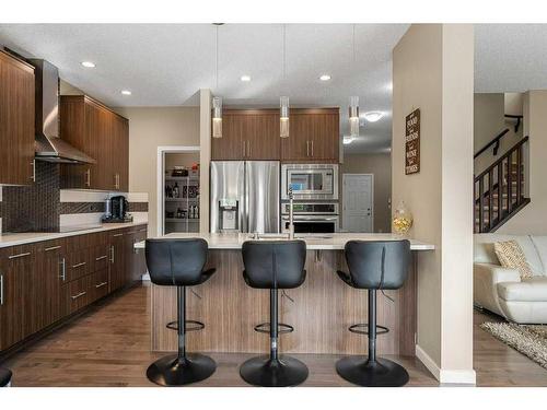 249 Walden Heights Se, Calgary, AB - Indoor Photo Showing Kitchen With Upgraded Kitchen