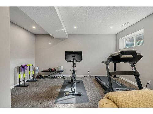 249 Walden Heights Se, Calgary, AB - Indoor Photo Showing Gym Room