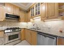 202-1315 12 Avenue Sw, Calgary, AB  - Indoor Photo Showing Kitchen With Stainless Steel Kitchen With Double Sink With Upgraded Kitchen 