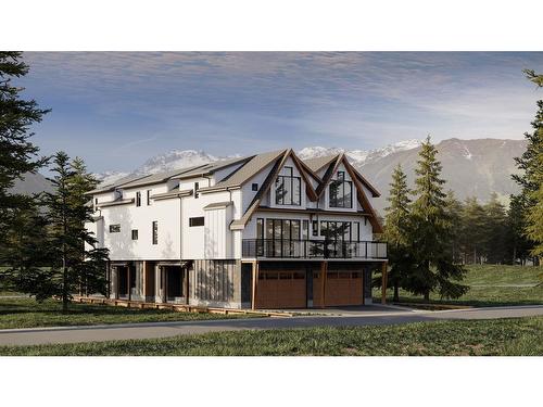 1 (Ne)-833 6Th Street, Canmore, AB - Outdoor With Facade