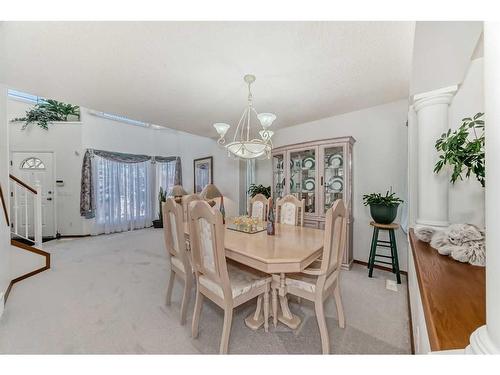 231 Valley Brook Circle Nw, Calgary, AB - Indoor Photo Showing Dining Room