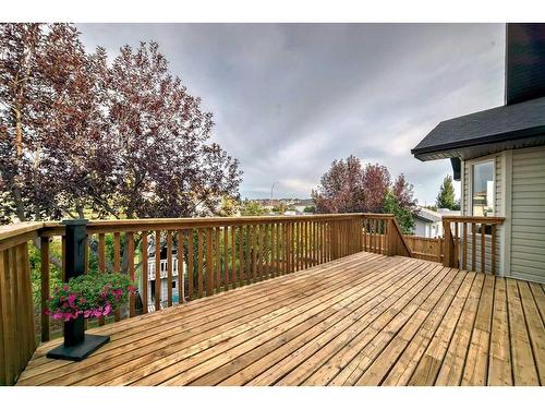 108 Sunset Heights, Crossfield, AB - Outdoor With Deck Patio Veranda With Exterior