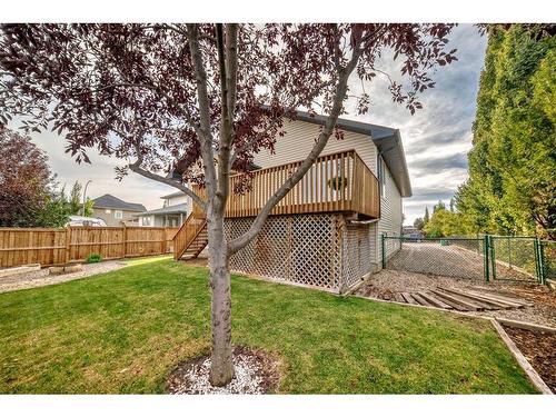 108 Sunset Heights, Crossfield, AB - Outdoor With Deck Patio Veranda