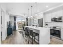 4210-200 Seton Circle Se, Calgary, AB  - Indoor Photo Showing Kitchen With Stainless Steel Kitchen With Upgraded Kitchen 