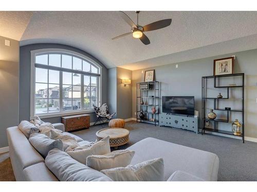 165 Aspen Summit Circle Sw, Calgary, AB - Indoor Photo Showing Living Room