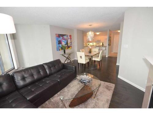 1101-804 3 Avenue Sw, Calgary, AB - Indoor Photo Showing Living Room