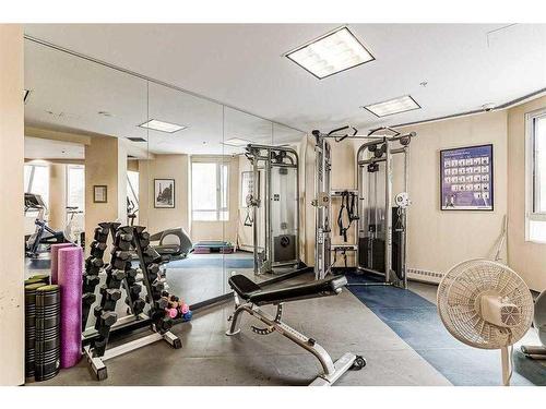 1101-804 3 Avenue Sw, Calgary, AB - Indoor Photo Showing Gym Room