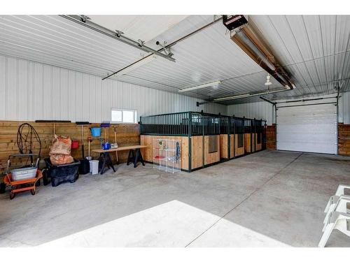 270009 Horse Creek Road, Rural Rocky View County, AB - Indoor Photo Showing Garage