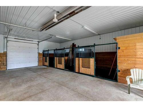 270009 Horse Creek Road, Rural Rocky View County, AB - Indoor Photo Showing Garage