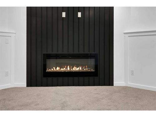 5512 Silverdale Drive Nw, Calgary, AB - Indoor With Fireplace